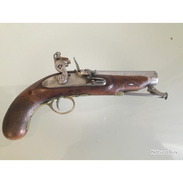 Pistolet  silex HOLLAND