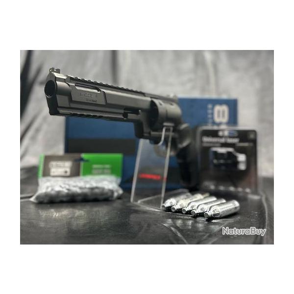 PACK DFENSE LASER PRT A TIRER T4E TR68 GEN2 CAL 68 - 16 J (50 MUNITIONS RBI68 + 5 CART CO2+ LASER)