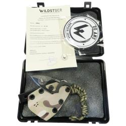 Krill Lame Noire Evidée Paracorde Edition 20 Ans - Wildsteer