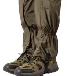 Jambières  guêtres imperméables pour escalade, randonnée, Ski, chasse airsoft marron