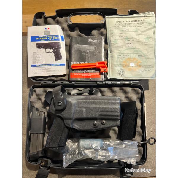 OCCASION - SIG SAUER SP2022 9X19 + HOLSTER RADAR