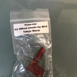 Nozzle polarstar f2 offset m14 Tokyo marui hpa airsoft aluminium