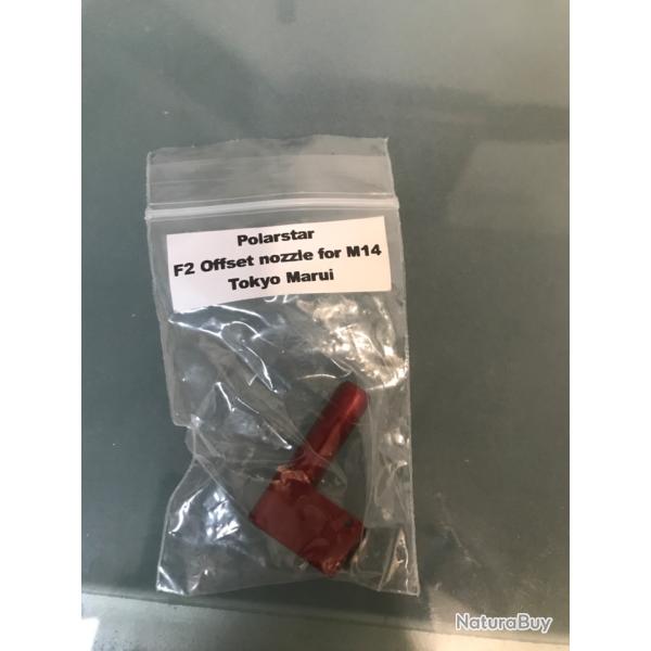 Nozzle polarstar f2 offset m14 Tokyo marui hpa airsoft aluminium