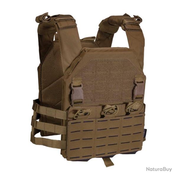 Gilet porte-plaques Drake MK3 Coyote - Corso Tactical