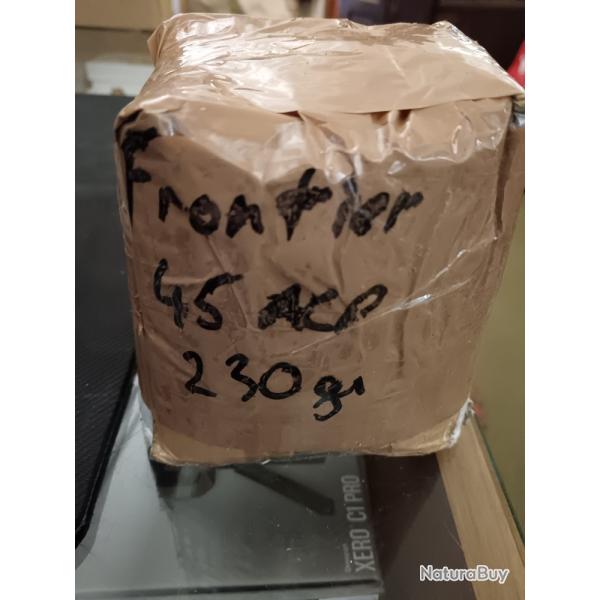 400 BALLES FRONTIER CUIVREES .451 230G