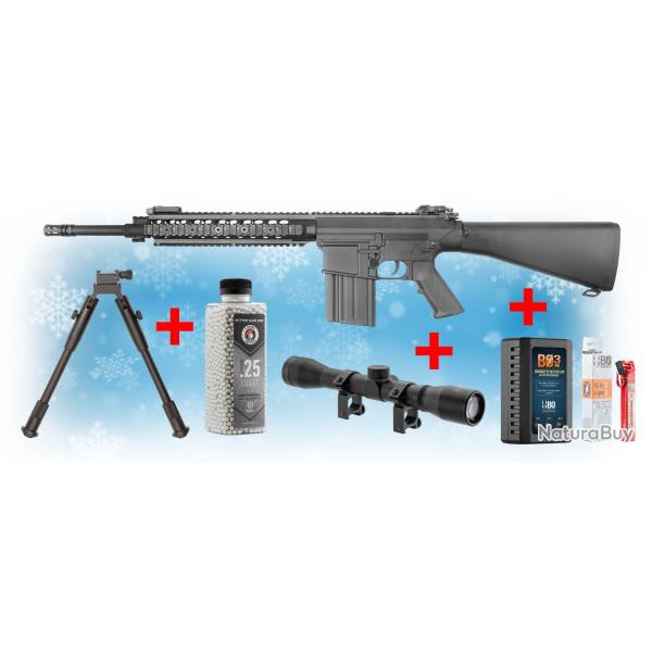 PACK NOL AEG SR25 DOUBLE BELL AIRSOFT