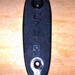 Plaque de couche unique117x38,5mmEntre axes 76mm