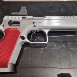 Pistolet TANFOGLIO Stock II OR et Leupold Delta Point