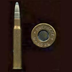 8 x 65 R Brenneke - RARE et beau marquage  : BRENNEKE L 8 X 65 RS L