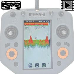 Kit Echosondeur Carp Design pour T&eacute;l&eacute;commande AIO V70/V80 EVO+