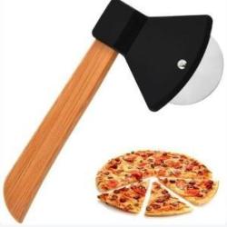 HACHE COUPE PIZZA COUPEZ VOTRE PIZZA A LA HACHE COULEUR ROUGE