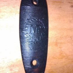 Plaque de couche Manufrance 124x40,5mmEntre axes 79mm