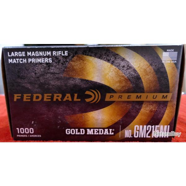 AMORCES FEDERAL GM215M PAR 1000