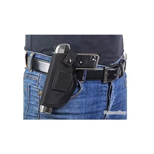 Holster universel TPU1000D/ pistolet ou revolver droitier/gaucher belle qualit