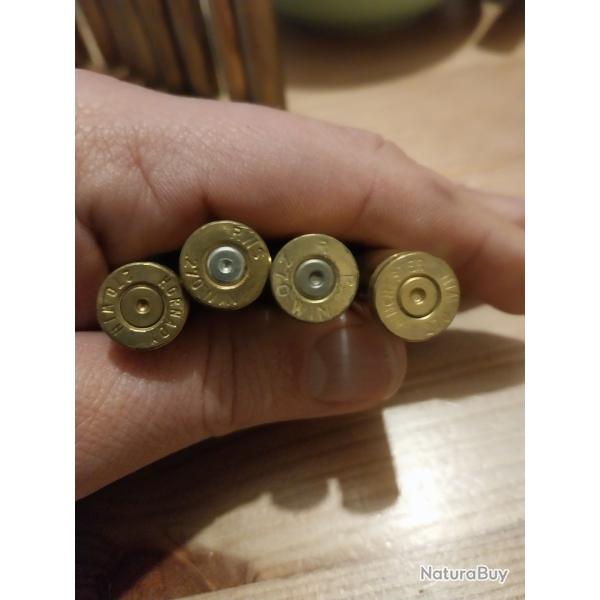 Vends lot 300 etuits 270win