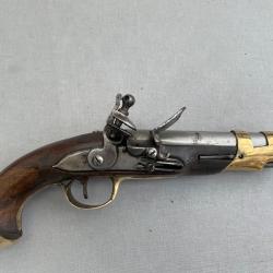 PISTOLET DE MARINE TYPE MARECHAUSSEE 1770