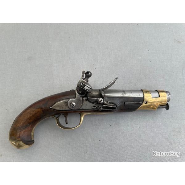 PISTOLET DE MARINE TYPE MARECHAUSSEE 1770