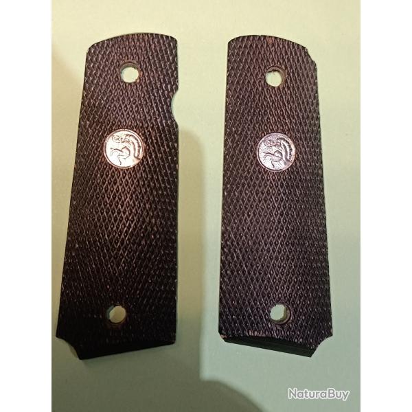 PLAQUETTES BOIS POUR POUR COLT 1911.......reft05