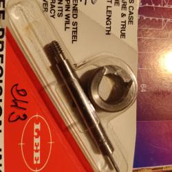 Lee Case Length Gauge et Shell Holder 243 Winchester (90119)
