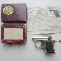 très rare petit pistolet de starter et d'alarme Longines