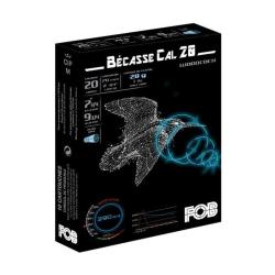 Cartouches FOB Cal 20/70 Bécasse Bior 28g N° 7 3/4 et 9 3/4 x10