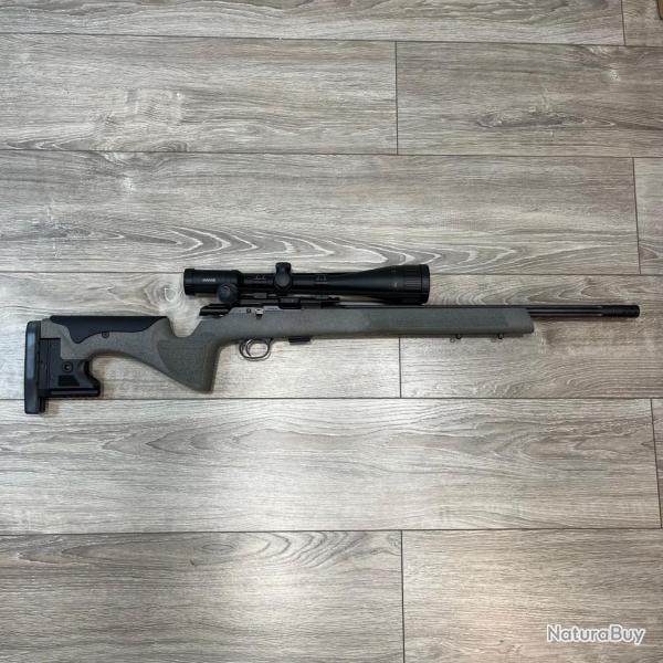 Occasion - Carabine CZ 457 LRP Cal.22lr + Lunette HAWKE Vantage 6-24x50 AO MilDot