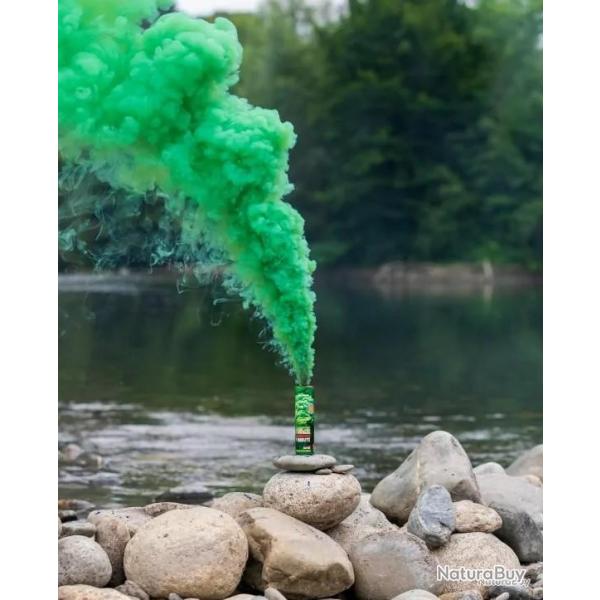 PACK DE 10 Fumigenes -  Goupille - Dure 1 minute Vert - Duke