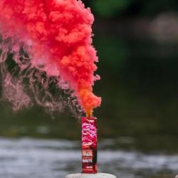 PACK DE 10 Fumigenes -  Goupille - Durée 1 minute Rouge - Duke