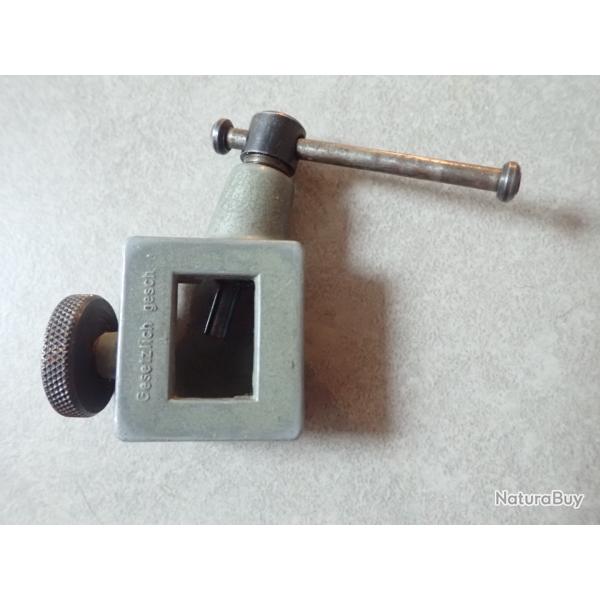 Pousse guidon pour fusil K31 ou K11 Rubin Schmidt - Correcteur de poche