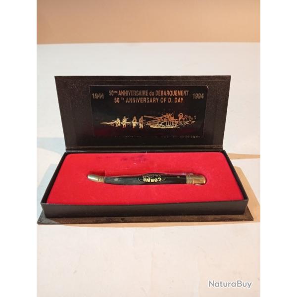 ancien couteau pliant laguiole commemoratif 50 me anniversaire du dbarquement 1944/1994