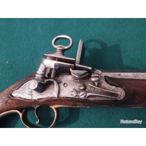 Pistolet Portuguaise   silex  circa 1790/ 1800*