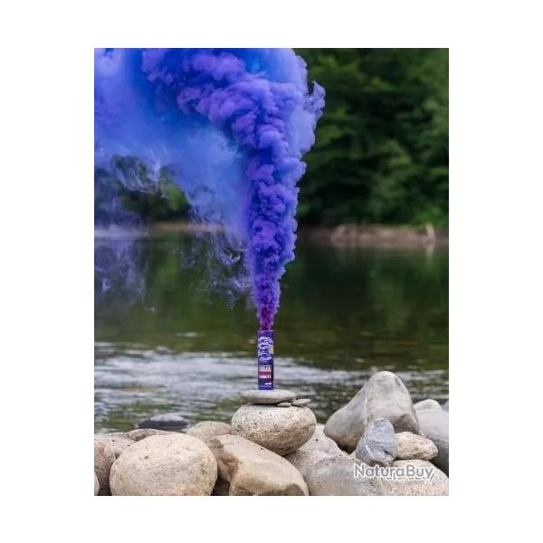 PACK DE 10 Fumigenes -  Goupille - Dure 1 minute Violet - Duke