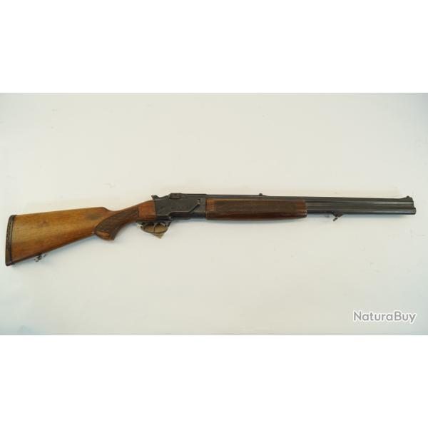 fusil mixte cz brno mod zh304 12/70 7x57r pour enchere 1