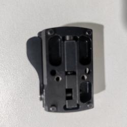 Montage HMS Safe, amovible, pour Leica Tempus avec embases de pivot avant.