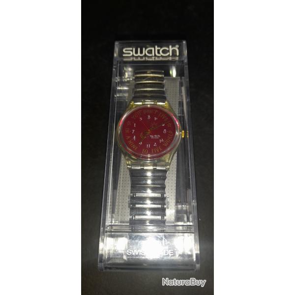 PROMO NOEL MONTRE SWATCH KARABURUN 1991