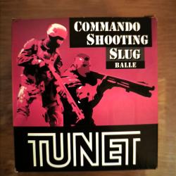 Boite de 25 cartouche calibre 12x67 Tunet commando slug