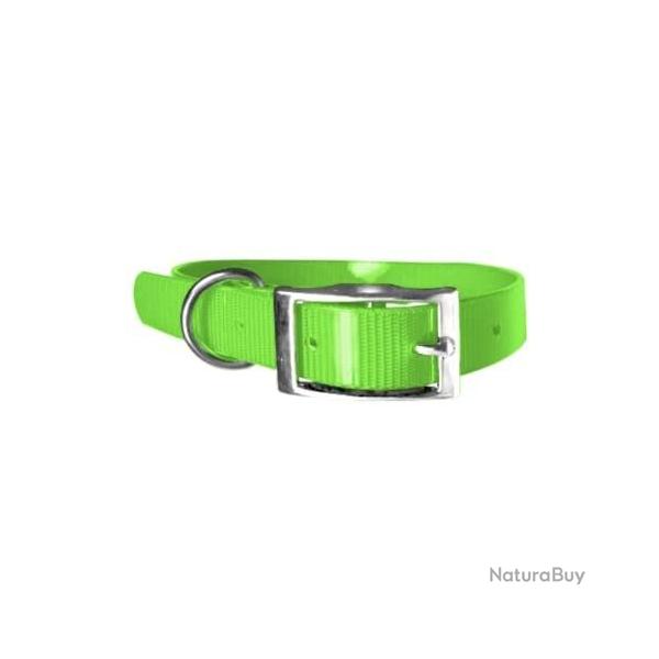 COLLIER VERT hb dog by helen baud 700mm X 38mm x 2.6mm
