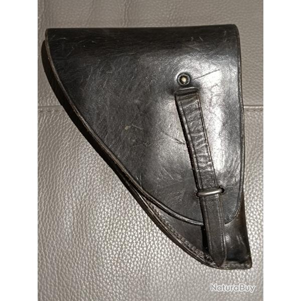 ETUIS DE PISTOLET DE TYPE RUBY + r�c�pic� de d�p�t d'arme d'�poque...refa023