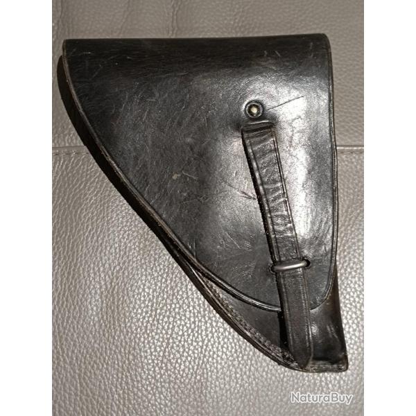 ETUIS DE PISTOLET DE TYPE RUBY + r�c�pic� de d�p�t d'arme d'�poque...refa023