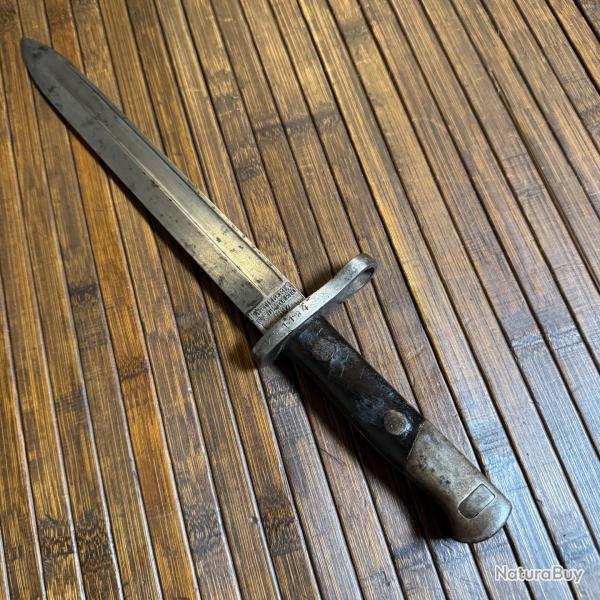 BA�ONNETTE ESPAGNOL MODELE 1893 ARTILLERIA FABRIQUA NATIONAL DE TOLEDO 1897