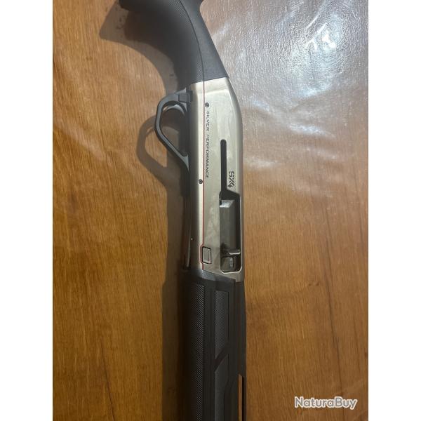 Fusil semi automatique Winchester SX4 Silver performance Cal.12/76 canon 71cm