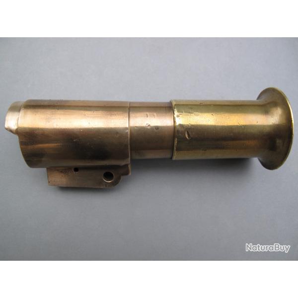 Canon avec tromblon cache-flamme pour pistolet lance-fuses anglais N1 Mark III*
