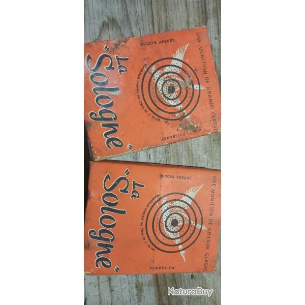 ancienne boite de cartouche