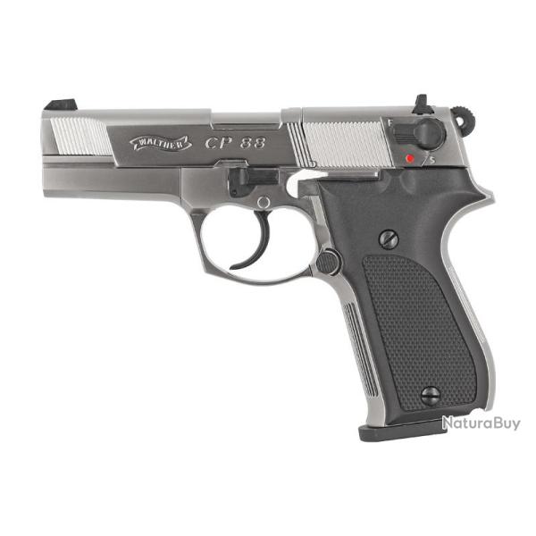 Pistolet CP88 Nickel CO2 4.5mm � plombs Walther