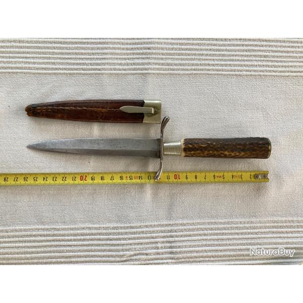 Couteau allemand de 14/18 ww1 poilu