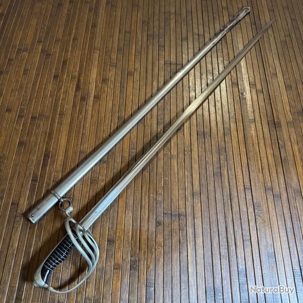 BEAU SABRE D'INFANTERIE MODELE 1882 FRANCE POINON DU FOURNISSEUR SPIGEL A PARIS WW1 14/18