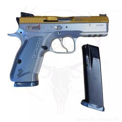 Pistolet Shadow 2 Compact Alloy Gold Cal.9x19 CZ