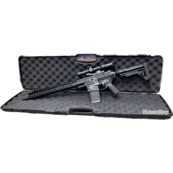 LEGACY ARMAMENT AR10 16" Cal 308W + MONTAGE MONOBLOCK + LUNETTE SIGHTMARK CITADEL 1-6x24