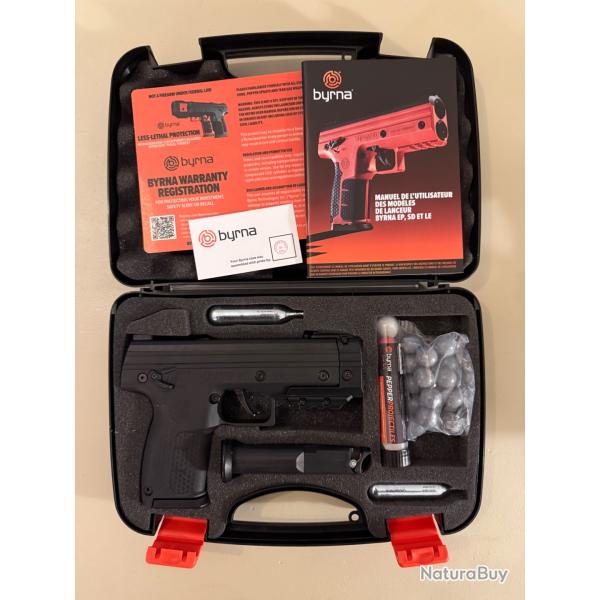 Pistolet Lanceur CO2 Byrna SD XL noir + accessoires