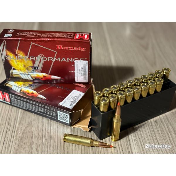2 botes Hornady superformance 6,5 creedmoor 129gr SST